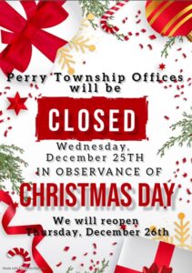 Offices Closed 12-25